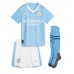 Manchester City Erling Haaland #9 Domaci Dres za Dječji 2023-24 Kratak Rukavima (+ kratke hlače)